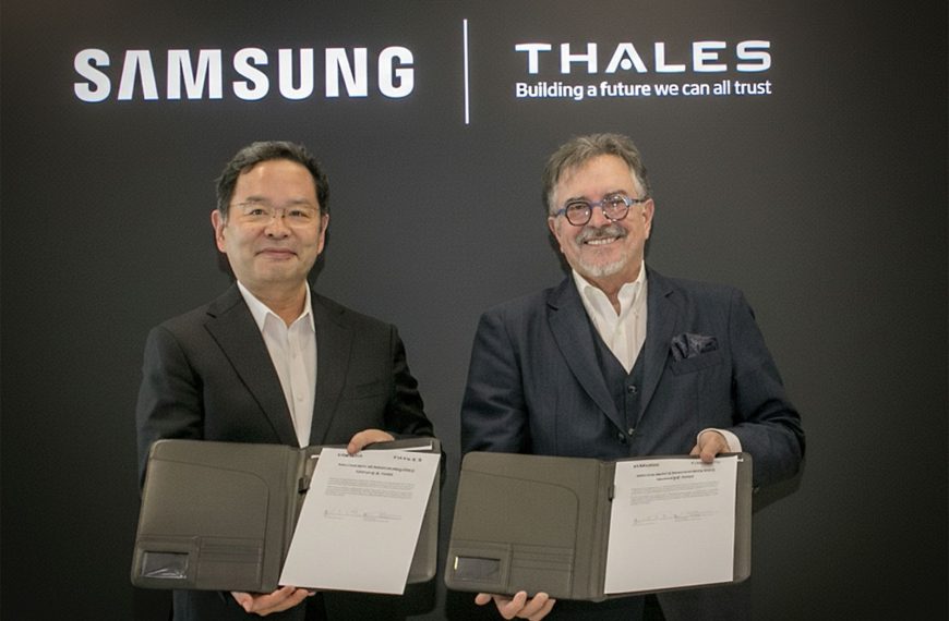 THALES Y SAMSUNG FORMAN UNA ALIANZA PARA ELEVAR EL ESTÁNDAR DE LA SEGURIDAD MÓVIL Y LA SOBERANÍA DIGITAL EN AMÉRICA LATINA